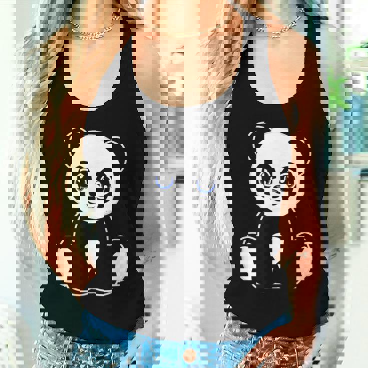 Panda Lover 幼児 女の子 男の子 トゥイーン キッズ かわいいパンダ ユース レディースタンクトップ 彼女への贈り物