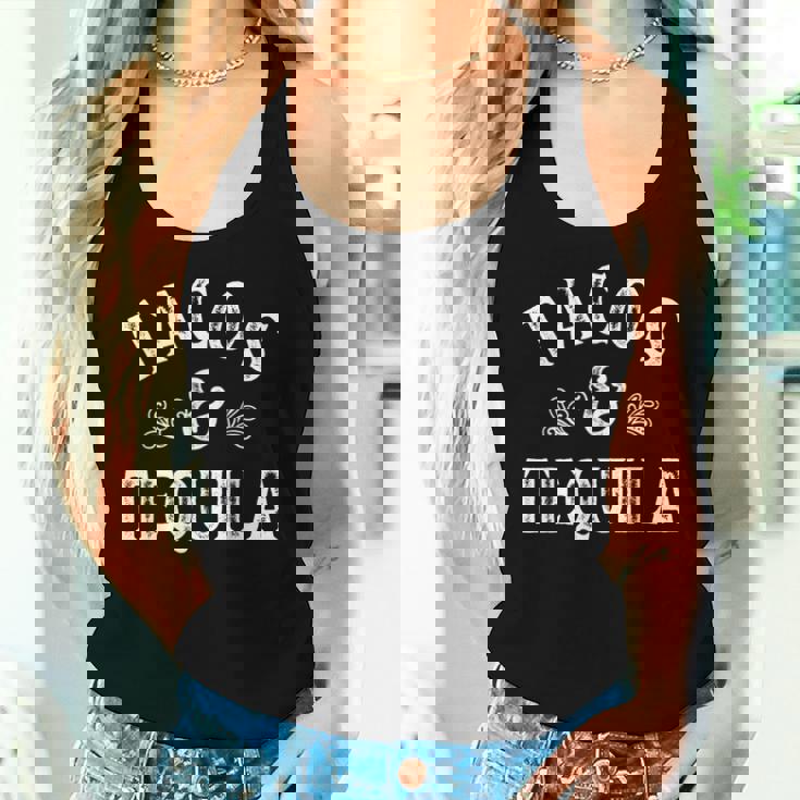 Tacos And Tequila Cinco De Mayo メンズ レディース メキシカン ドリンク レディースタンクトップ 彼女への贈り物