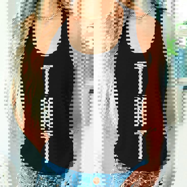 Tnt コスチューム シャツ 大人 男性 女性 キッズ Tnt ダイナマイト コスチューム レディースタンクトップ 彼女への贈り物