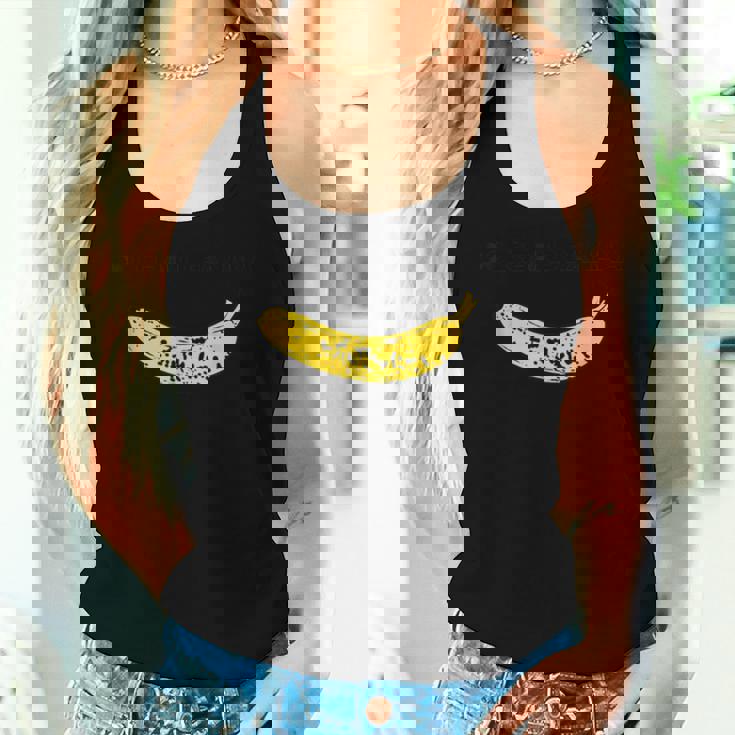 Vintage Dolce And Banana Novelty Graphic & Cool s レディースタンクトップ 彼女への贈り物