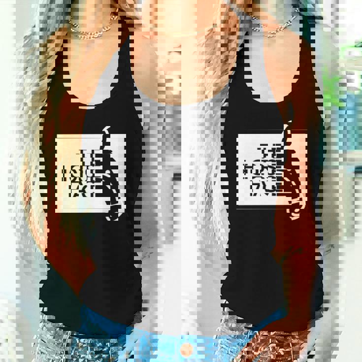 ザ・ホース・フェイス The Horse Face 午年 馬【十二支 干支】2026年 ブランド パロディ 長袖tシャツ レディースタンクトップ 彼女への贈り物