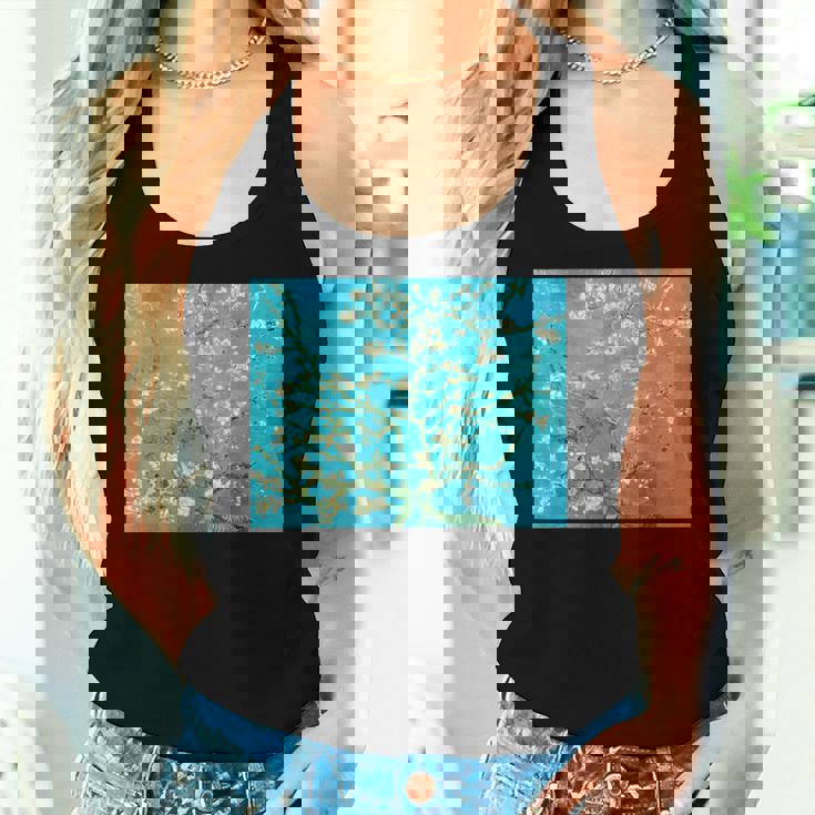 ヴィンセント・ファン・ゴッホ、アーモンドの花 レディースタンクトップ 彼女への贈り物