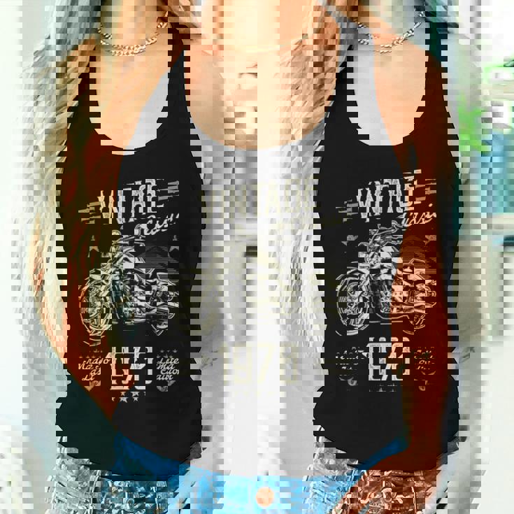 ヴィンテージ 1970 55 歳の誕生日プレゼント 男性 女性 55 歳 レディースタンクトップ 彼女への贈り物