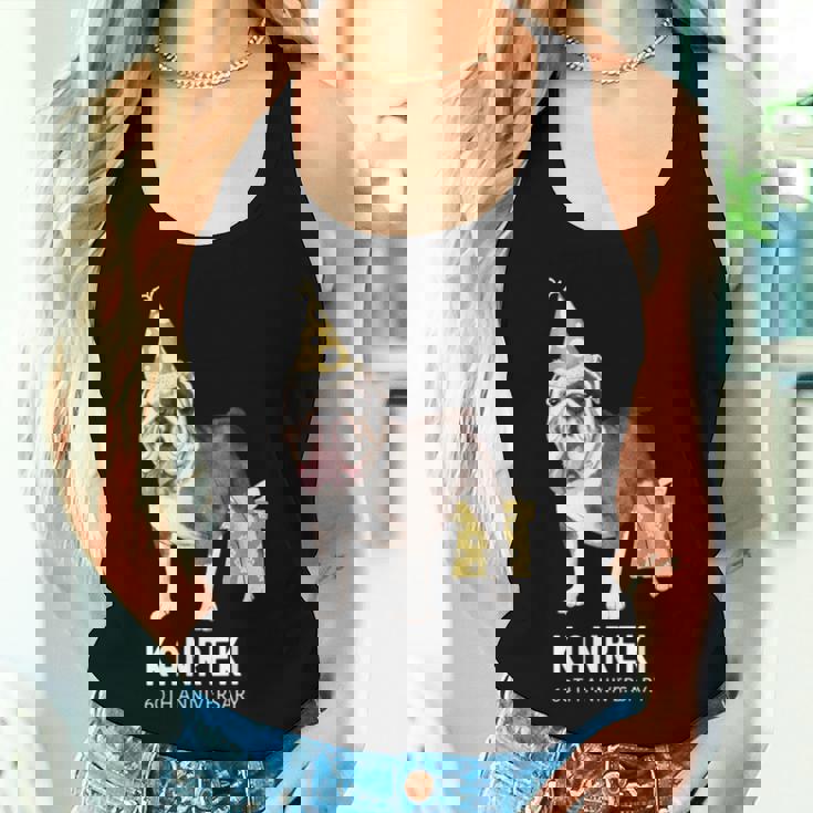 還暦祝い 犬好き 男性 女性 父 母 還暦 お祝い 60歳 かわいい 犬 ブルドッグ おしゃれ おもしろ 長袖tシャツ レディースタンクトップ 彼女への贈り物