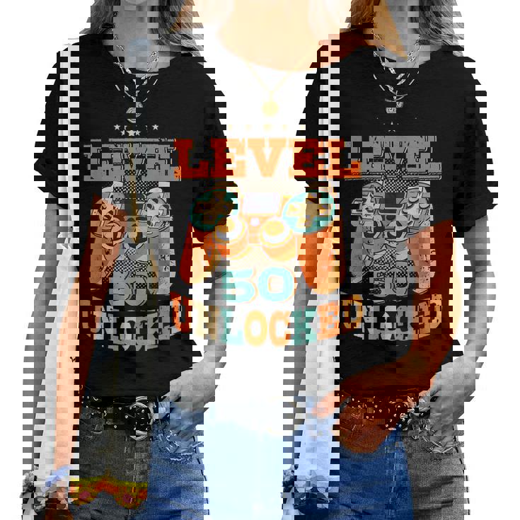 50歳の誕生日プレゼント 50歳 男性と女性、ビデオゲーム 1971年生まれ レディースTシャツ