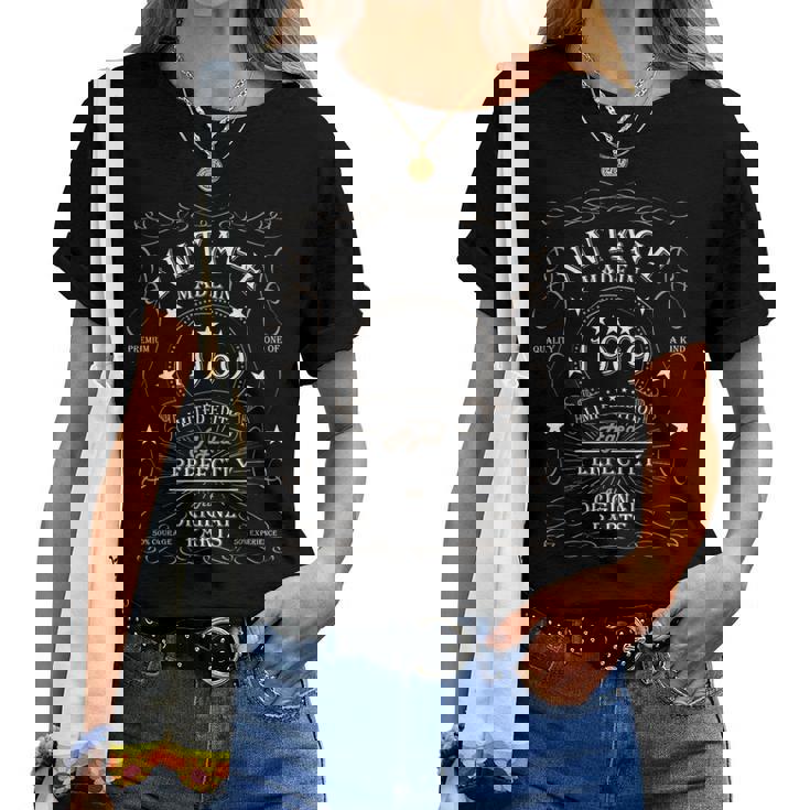 57 歳の誕生日レトロ限定版男性女性ヴィンテージ 1969 レディースTシャツ