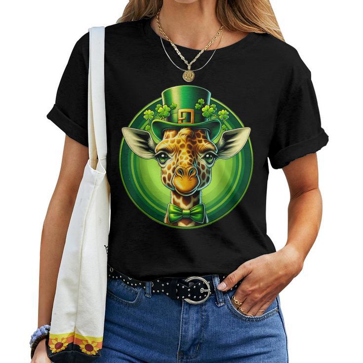 Drôle De Léprechaun Girafet Patrick Pour Enfants Hommes Et S T-shirt femme