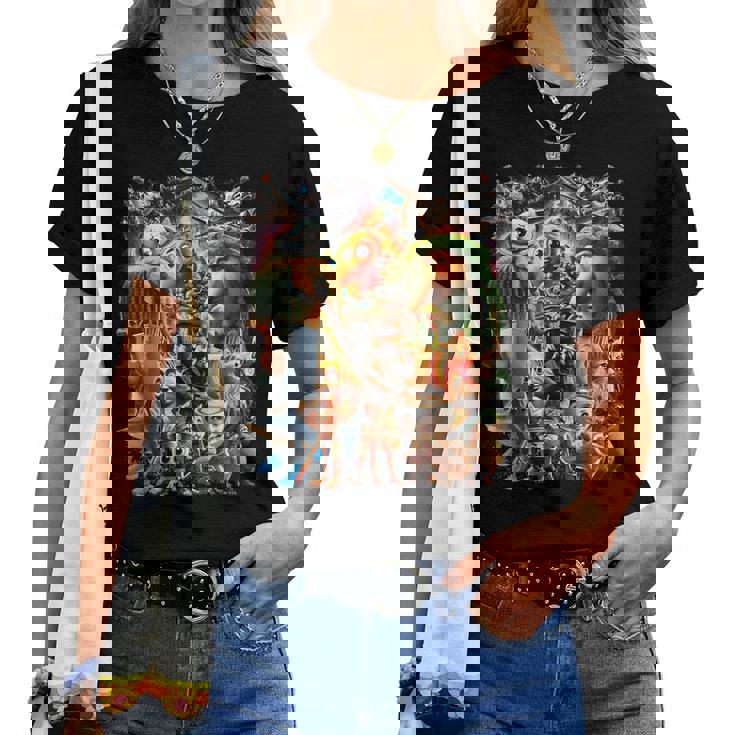 Italian-Brainrot Ai生成動物 Z世代 男性 女性 若者 レディースTシャツ