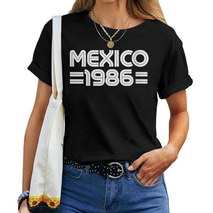 Maillot Mexico 1986 T-shirt femme