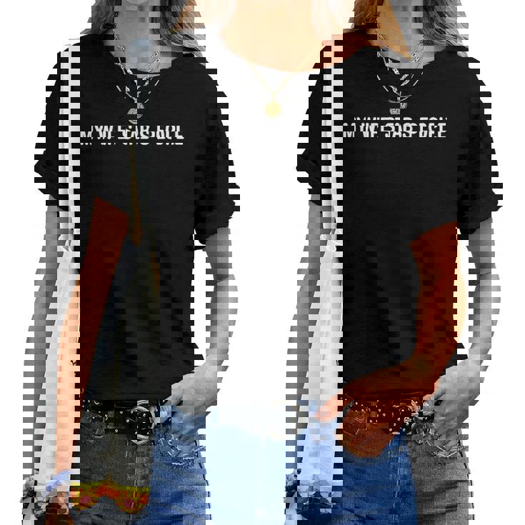 My Wifetabs People Wife Quote レディースTシャツ