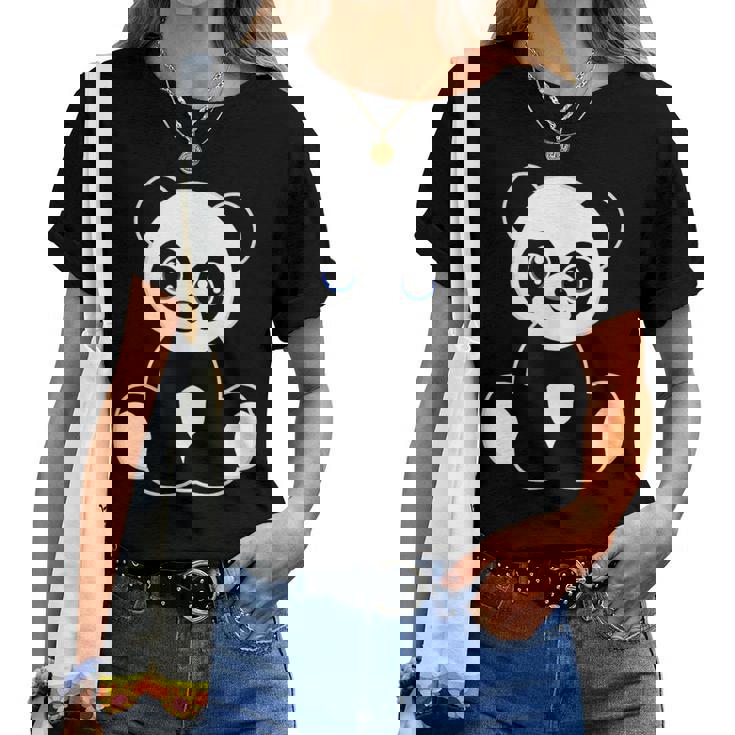 Panda Lover 幼児 女の子 男の子 トゥイーン キッズ かわいいパンダ ユース レディースTシャツ