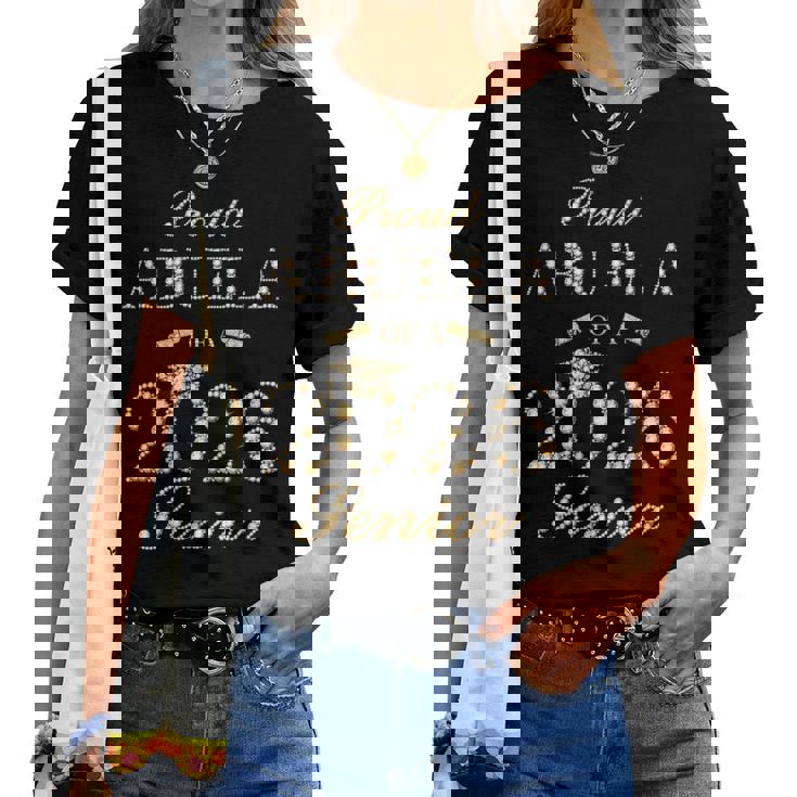 Proud Abuela Of A 2026 シニア 卒業 長袖tシャツ レディースTシャツ