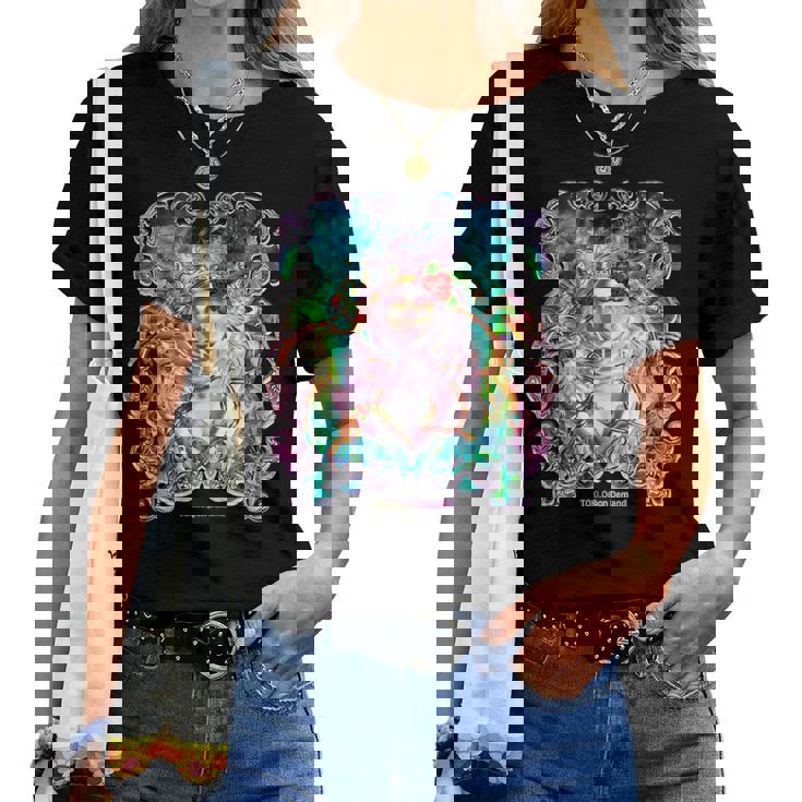 TokiOFlower オリジナルデザイン レディースTシャツ