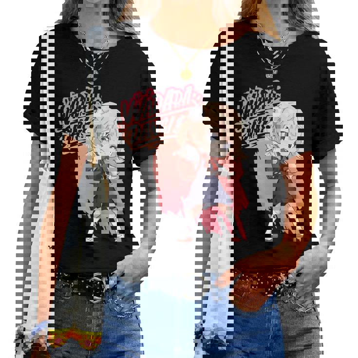 和田ダン しぐれ うい ロリ ダンス ダンス アニメ 女の子 長袖tシャツ レディースTシャツ