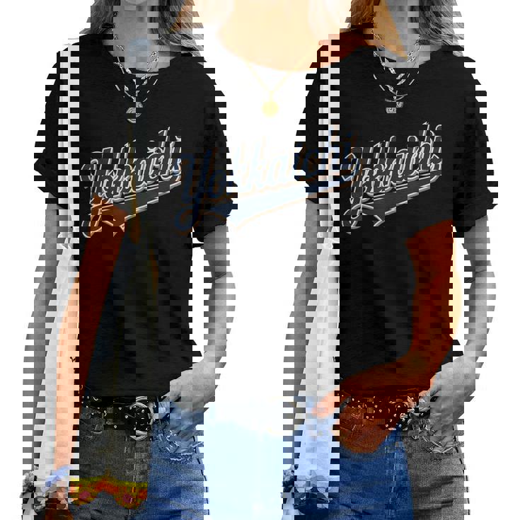 四日市 日本 ジャプネーズ ヴィンテージ 男性 女性 レディースTシャツ