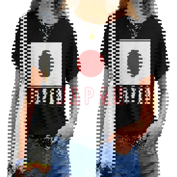 日本の国旗 男性 女性 キッズ レディースTシャツ