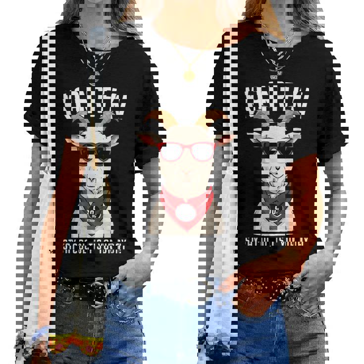 還暦祝い 羊 ひつじ やぎ好き 干支 父 男性 女性 還暦 お祝い 60歳 おもしろ おもろい レディースTシャツ