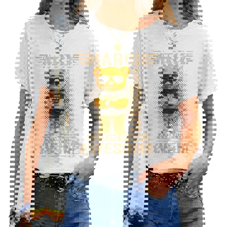 43歳 1983年3月 テディベア 43歳 誕生日 男性 女性 レディースTシャツ