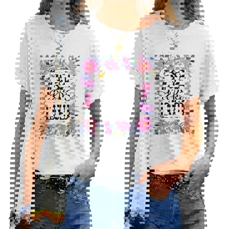 フローラル 92歳 誕生日プレゼント 男性 女性 92歳 愛用 レディースTシャツ