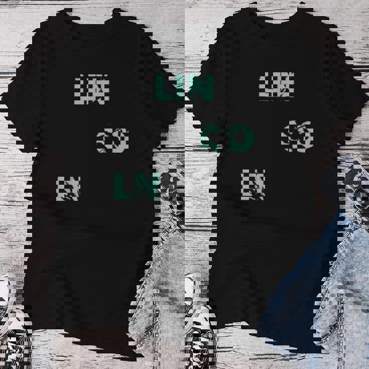 Flower City Usa リンカーン レディースTシャツ 面白い贈り物