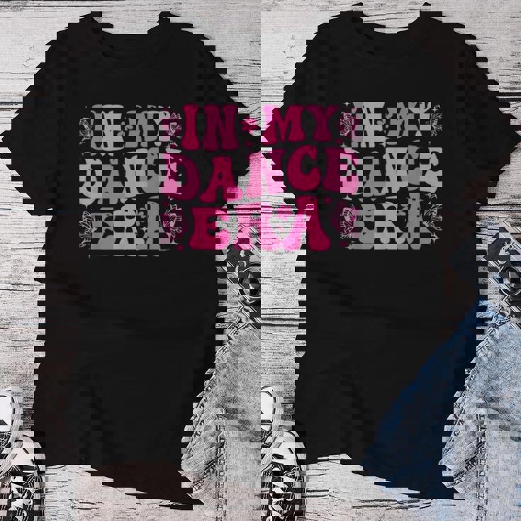 Groovy In My Dance Era バレエダンサー レディースTシャツ 面白い贈り物