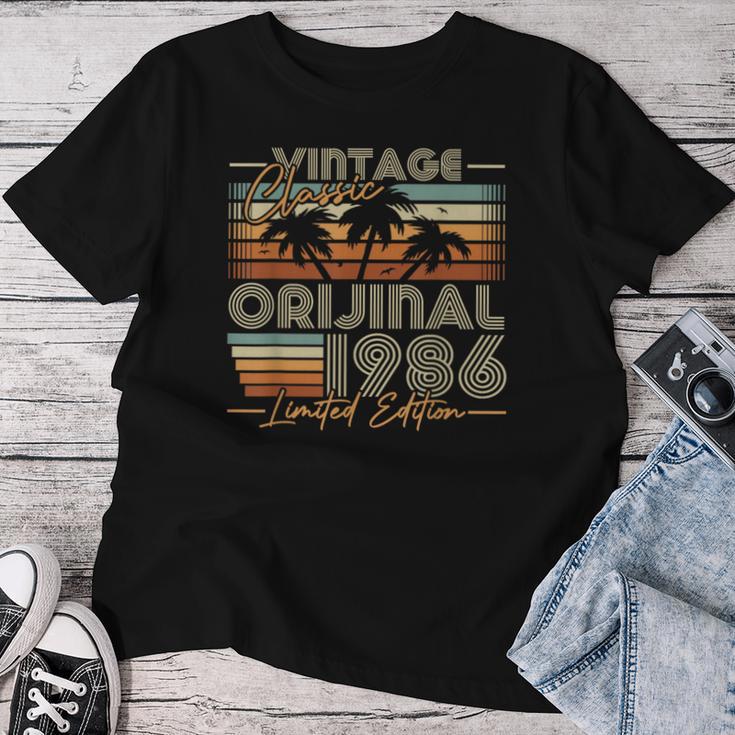 Vintage 1986 Rétro Cadeau 40 Ans Anniversaire Hommes S T-shirt femme ...