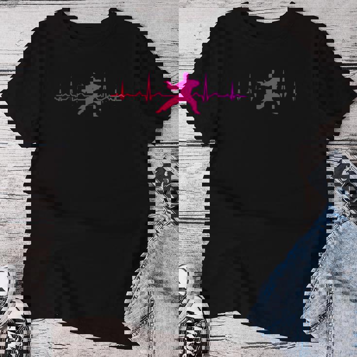 カンフー 格闘技 武術 カンフー 女性 男性 レディースTシャツ 面白い贈り物