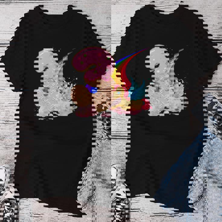 キッズ I Am 3 かわいいユニコーン 誕生日ギフト 女の子向け レディースTシャツ 面白い贈り物