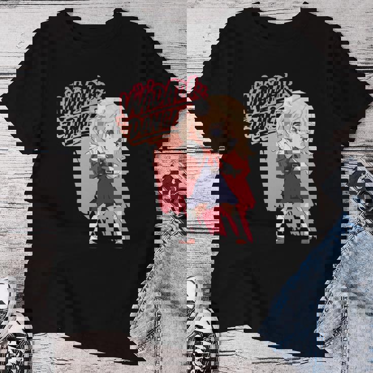 和田ダン しぐれ うい ロリ ダンス ダンス アニメ 女の子 長袖tシャツ レディースTシャツ 面白い贈り物