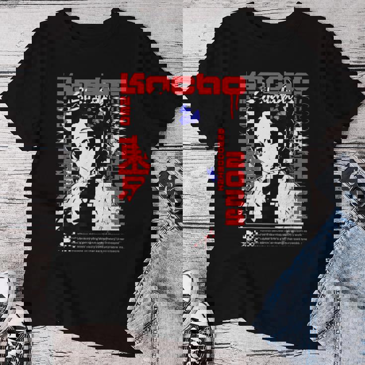 胡蝶しのぶ 繊細な花毒 レディースTシャツ 面白い贈り物