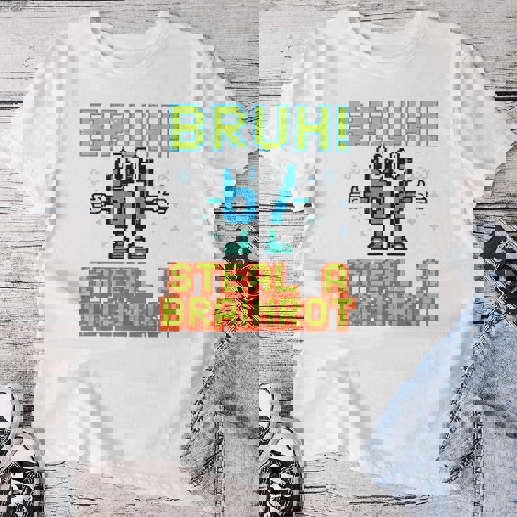 67 Bruhteal A Brainrot Meme 6 7 男の子 女の子 キッズ ユース レディースTシャツ 面白い贈り物