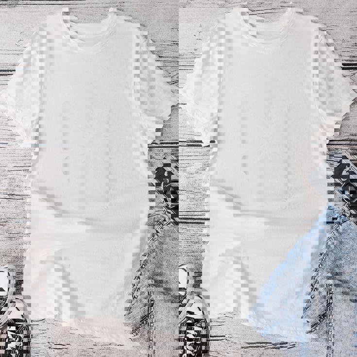 ハイビスカス 花 アロハ ハワイ ハワイ諸島 ビーチ サーフィン レディースTシャツ 面白い贈り物