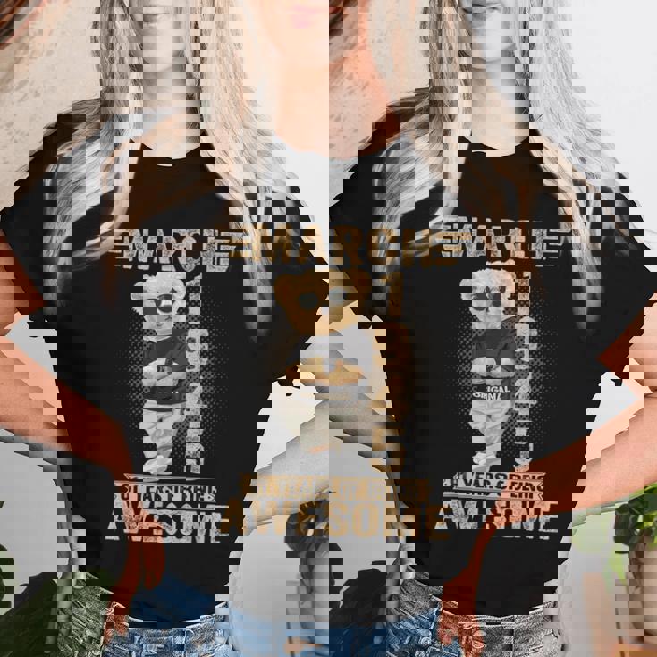 3月 81歳の誕生日 男性 女性 1945年 素晴らしいテディベア レディースTシャツ 彼女への贈り物