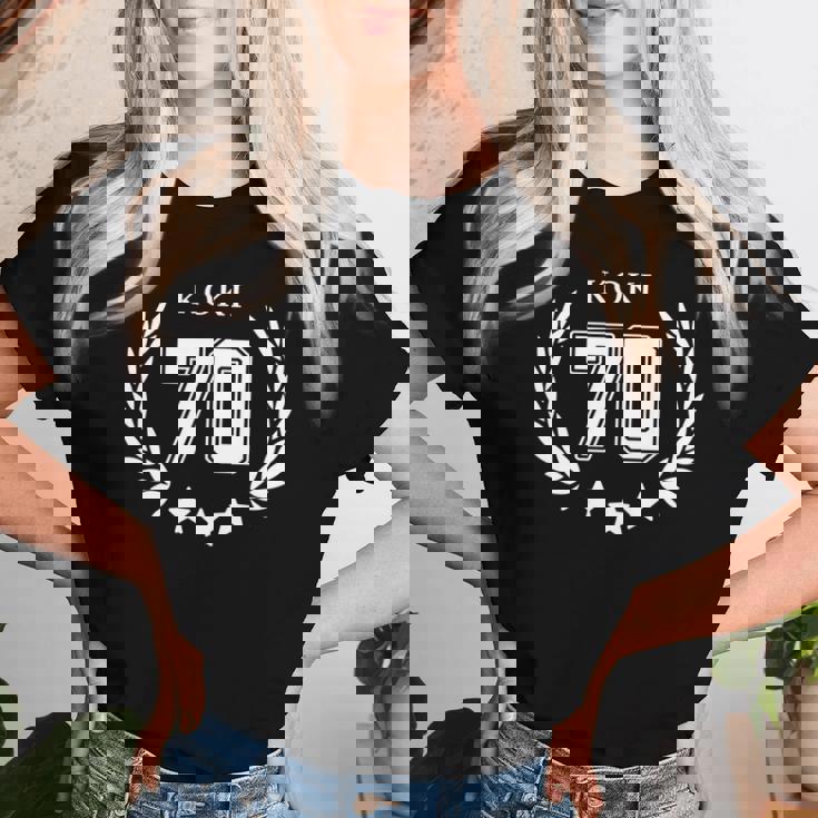 70 歳 古希 祝い 70歳 70才 お祝い 男性 女性 古希祝い ギフト 贈り物 父 母 こき 誕生日 紫 長袖tシャツ レディースTシャツ 彼女への贈り物