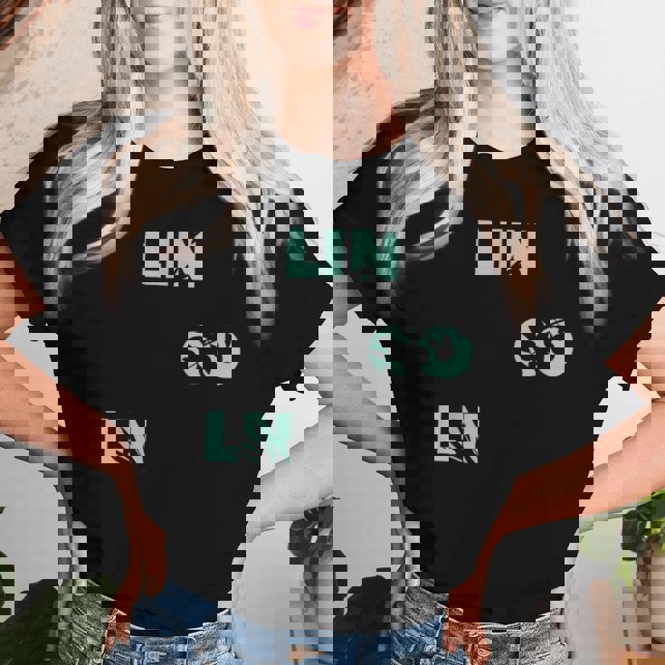 Flower City Usa リンカーン レディースTシャツ 彼女への贈り物