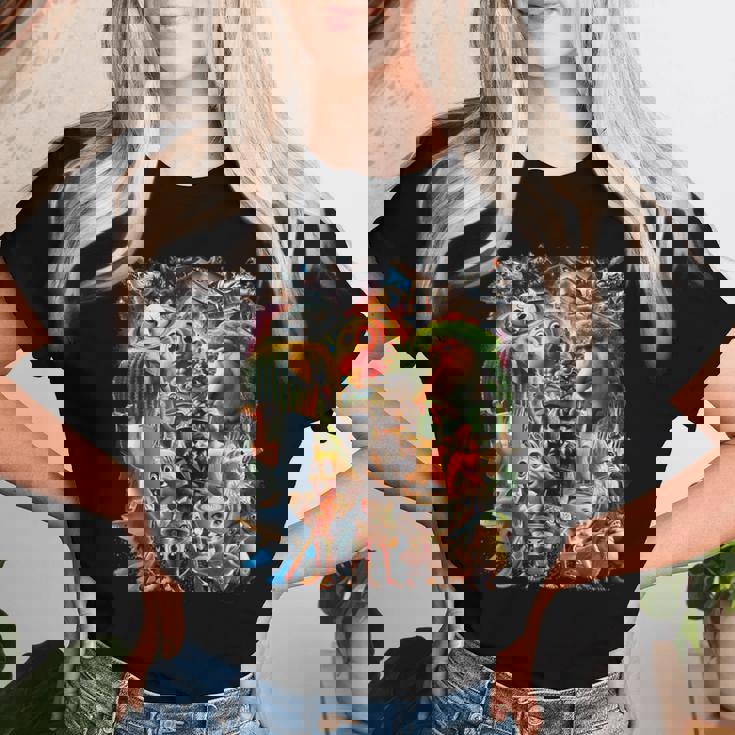 Italian-Brainrot Ai生成動物 Z世代 男性 女性 若者 レディースTシャツ 彼女への贈り物