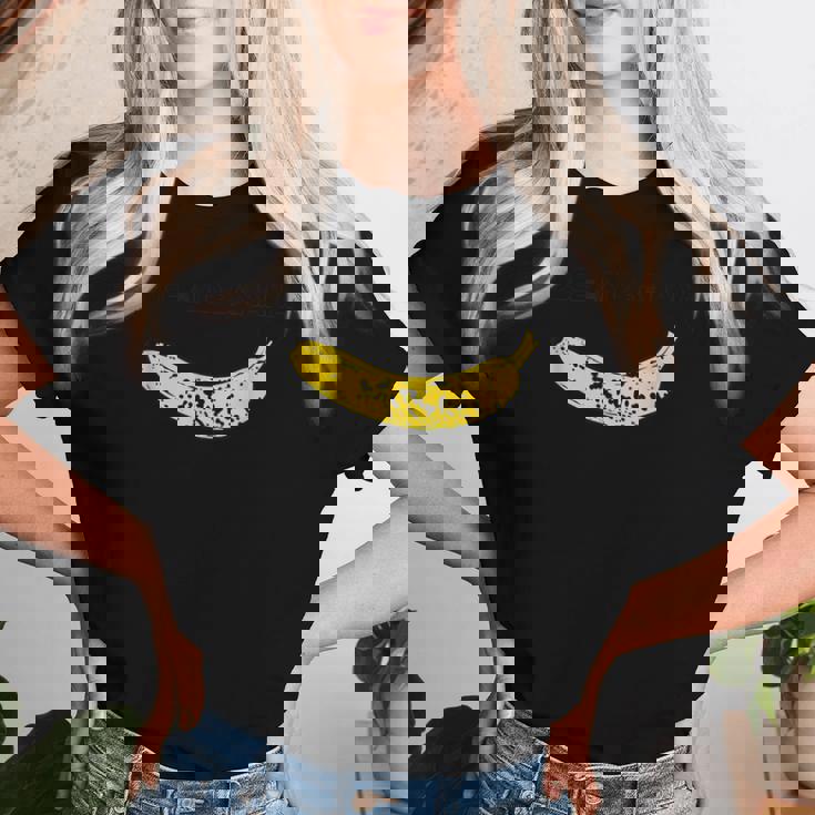 Vintage Dolce And Banana Novelty Graphic & Cool s レディースTシャツ 彼女への贈り物