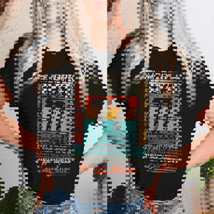 ヴィンテージ 1949 ギフト 男性 女性 長寿祝い 1949年生まれ 喜寿祝い ユニークな誕生日プレゼント 長袖tシャツ レディースTシャツ 彼女への贈り物