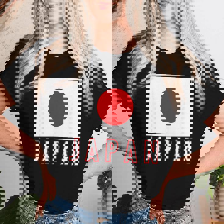 日本の国旗 男性 女性 キッズ レディースTシャツ 彼女への贈り物