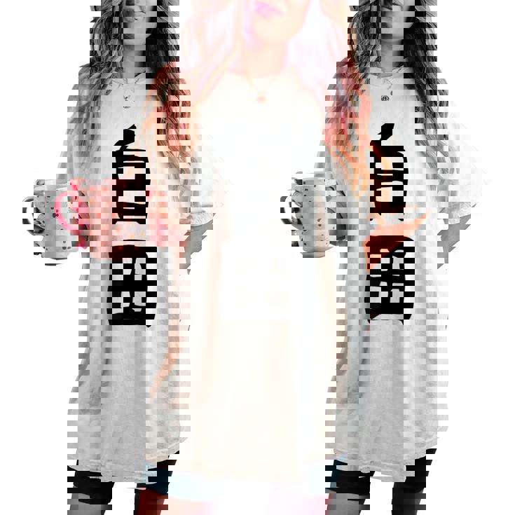 【白田】苗字 名字 名入れ 家族お揃い 女性 男性 子供 面白い 名前 おもしろ 服 ギャグ ネタ ウケ狙い レディースオーバーサイズコンフォートTシャツ