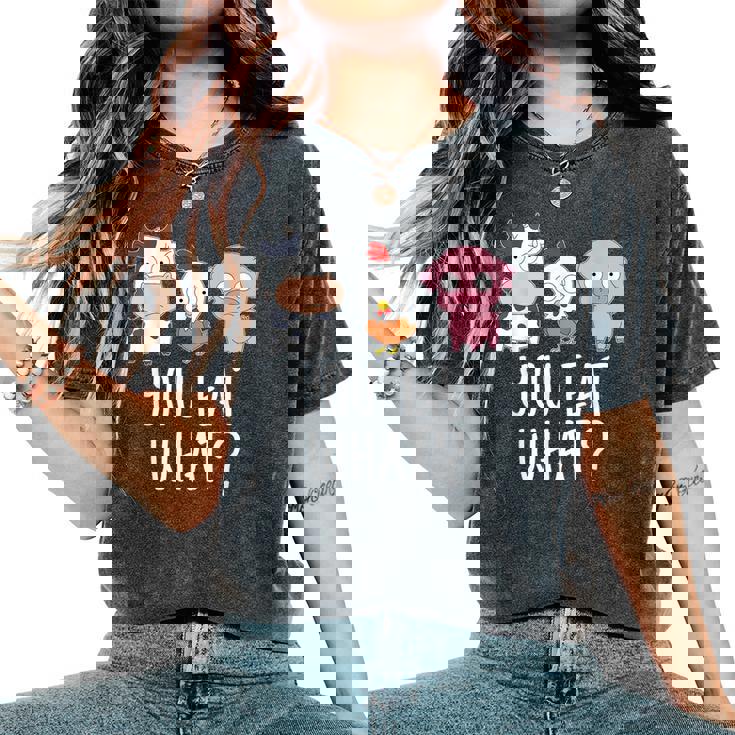 Camisaegana Para Hombres Regalosegetarianos Para Es Camiseta extragrande cómoda para mujer