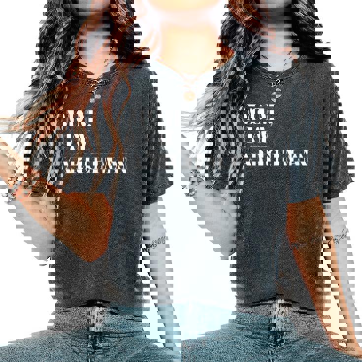 Mom I Am A Rich Man I Am The Boss Man Top Entrepreneur レディースオーバーサイズコンフォートTシャツ