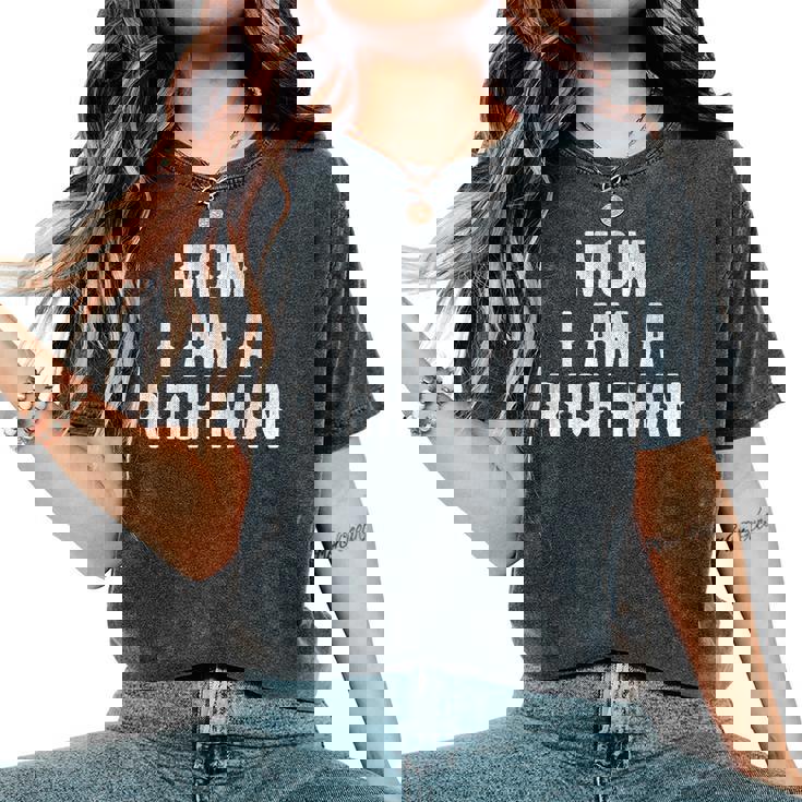 Mom I Am A Rich Man 面白い レディースオーバーサイズコンフォートTシャツ