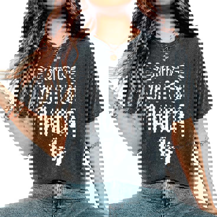 Sorpresaoy Aer Abuela Nietos Camiseta extragrande cómoda para mujer