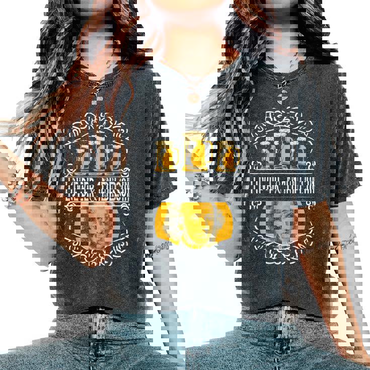 オクトーバーフェスト I Love Beer Bier & Classical Music レディースオーバーサイズコンフォートTシャツ