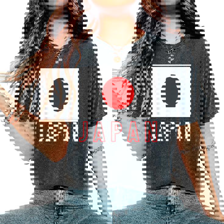 日本の国旗 男性 女性 キッズ レディースオーバーサイズコンフォートTシャツ