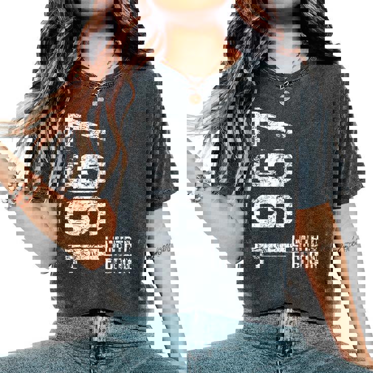 58歳の誕生日 男性 女性 58歳 1967年 誕生日プレゼント レディースオーバーサイズコンフォートTシャツ