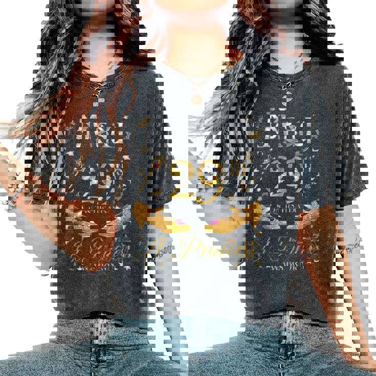 5月29日 プリンセスが生まれた 5月29日 誕生日 女の子 長袖tシャツ レディースオーバーサイズコンフォートTシャツ 5月29日 プリンセスが生まれた 5月29日 誕生日 女の子 長袖tシャツ レディースオーバーサイズコンフォートTシャツ