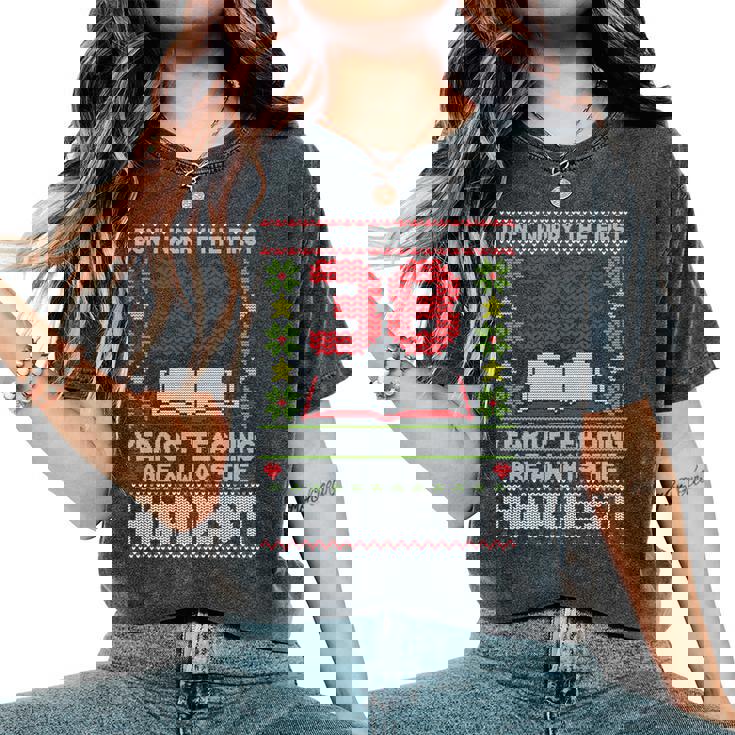 Dont Worry First 38 Years Teaching Are Hard Teacher 長袖tシャツ レディースオーバーサイズコンフォートTシャツ