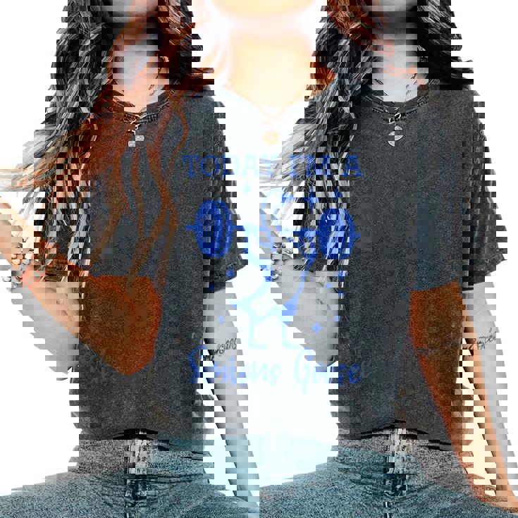 Today Im Serious Goose Barbell Gym Workout Men Women Kids Women's Oversized Comfort Colors T-Shirt